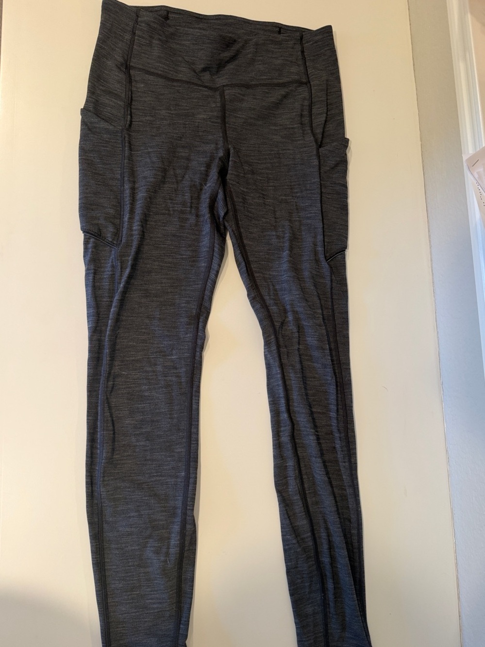 lululemon athletica Charcoal Gray Performance Leggings